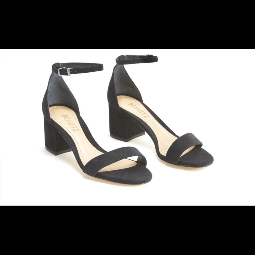 ❌SOLD❌ Schutz Chimes Suede Sandal